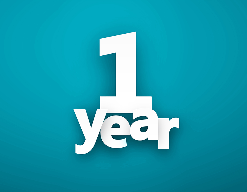 1 year