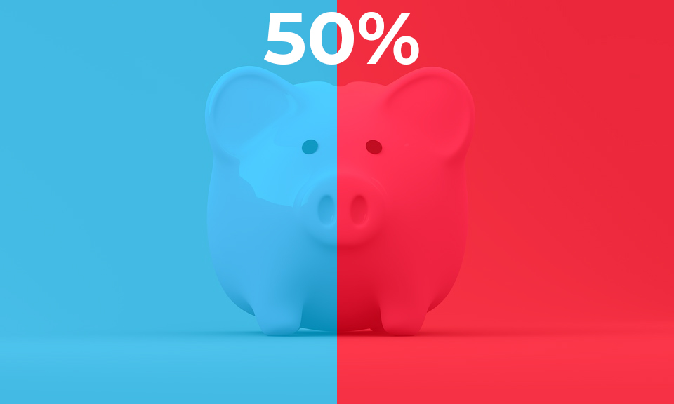50/50 split of good and bad pension advice